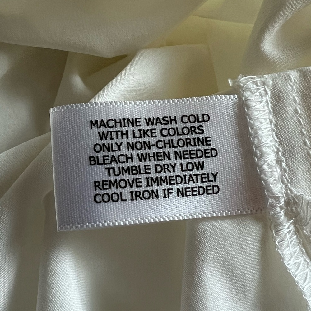 Coolibar White UPF 50+ Button Down Roll Tab Sleeve Tunic Shirt Large - Picture 6 of 8